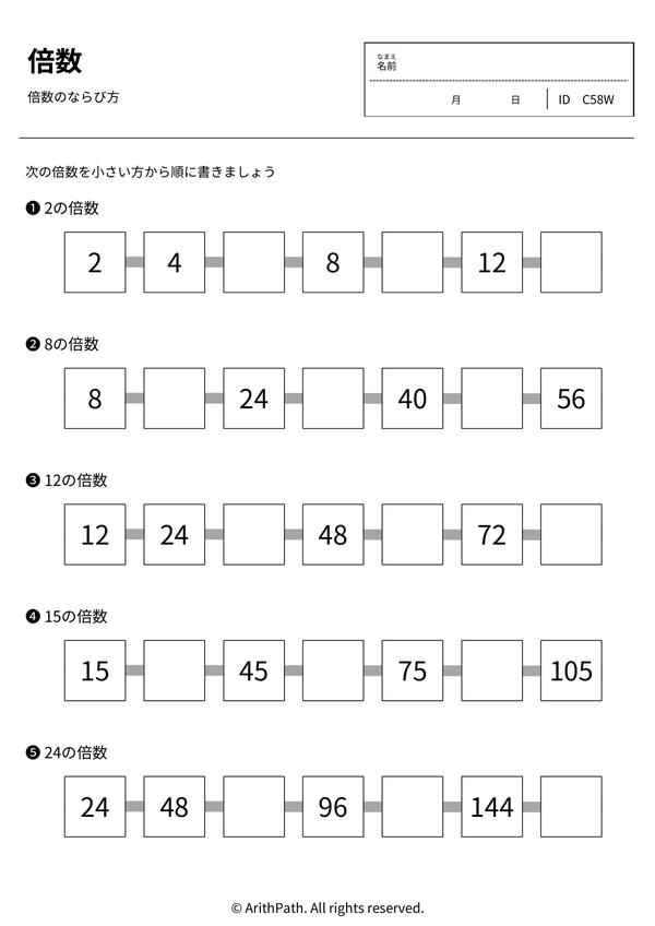 倍数