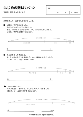 はじめの数はいくつ