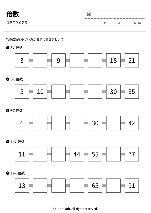 倍数