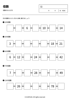 倍数