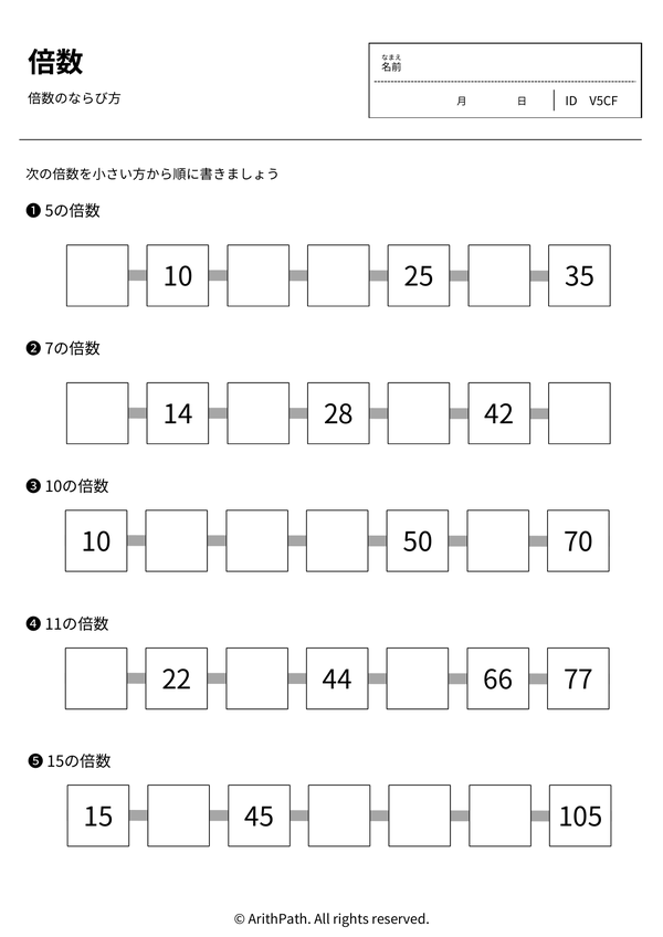 倍数